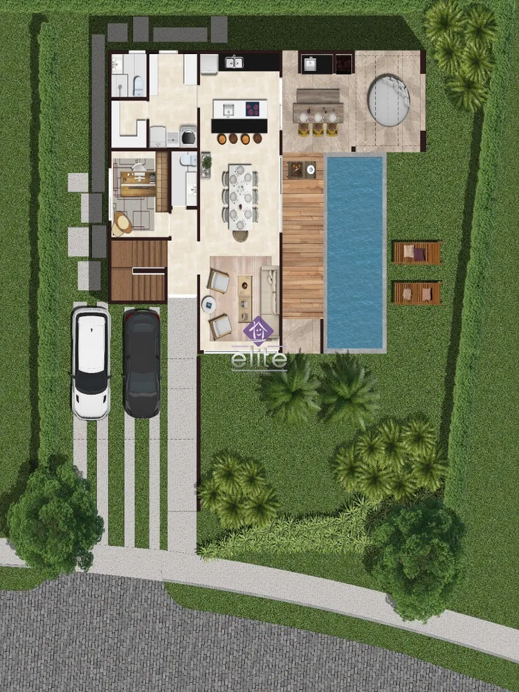 Casa de Condomínio, 3 quartos - Foto 4
