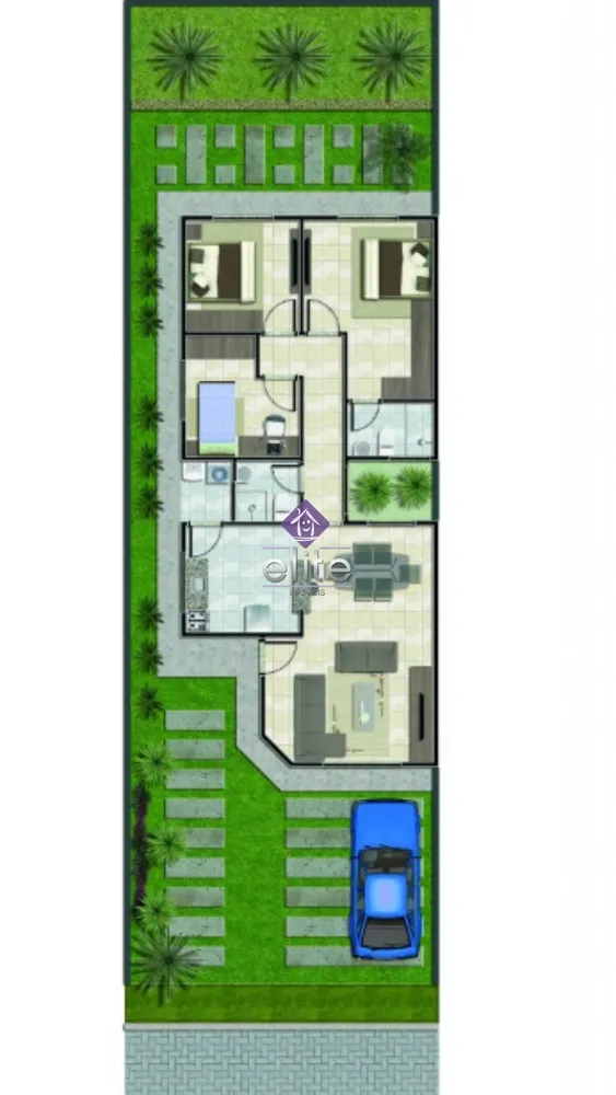 Casa de Condomínio, 3 quartos - Foto 3