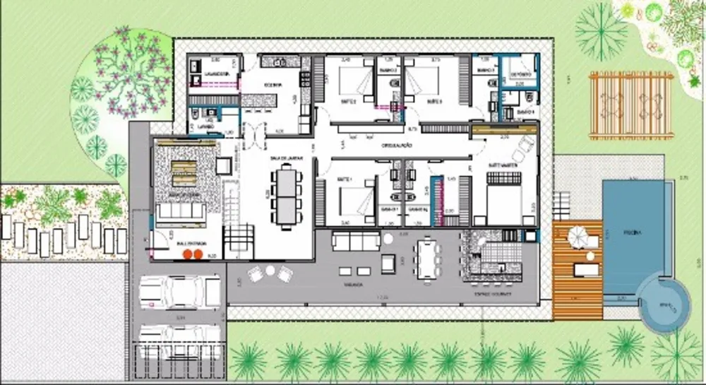 Casa, 4 quartos, 300 m² - Foto 1