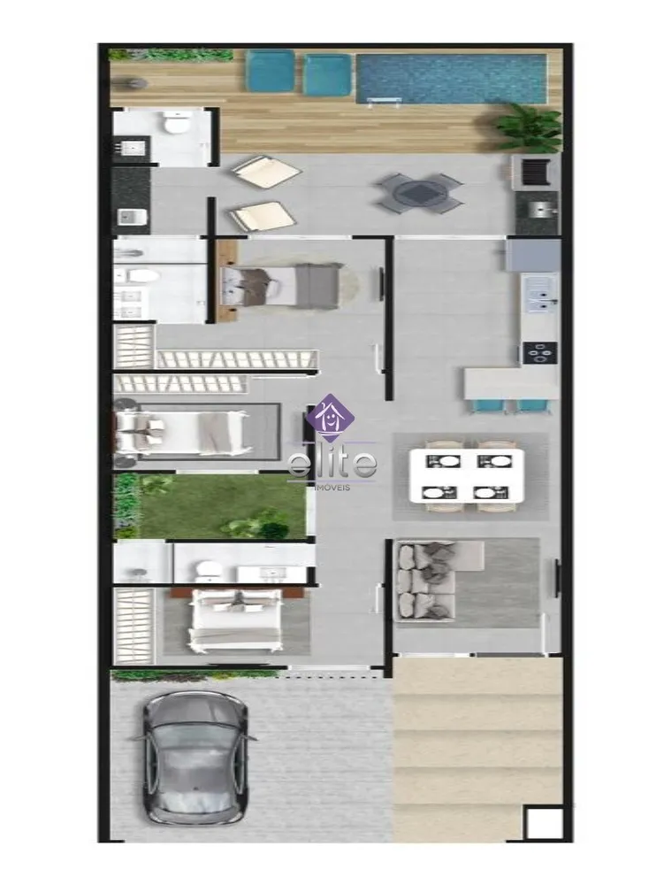 Casa, 3 quartos - Foto 4
