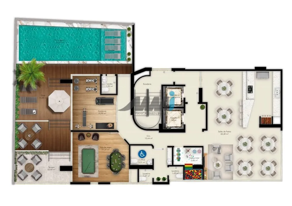 Cobertura, 3 quartos, 210 m² - Foto 13