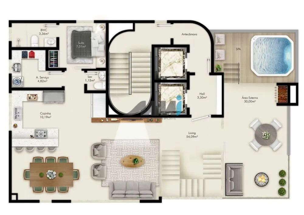 Cobertura, 3 quartos, 210 m² - Foto 15