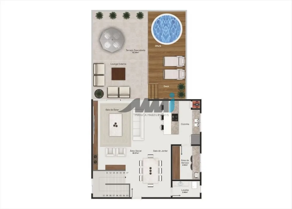 Apartamento, 3 quartos, 126 m² - Foto 3