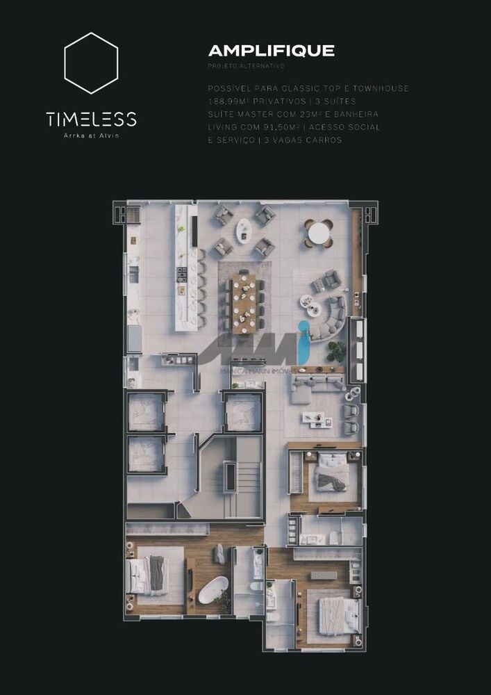 Apartamento, 4 quartos, 143 m² - Foto 3