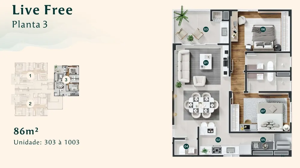 Apartamento, 2 quartos, 86 m² - Foto 5