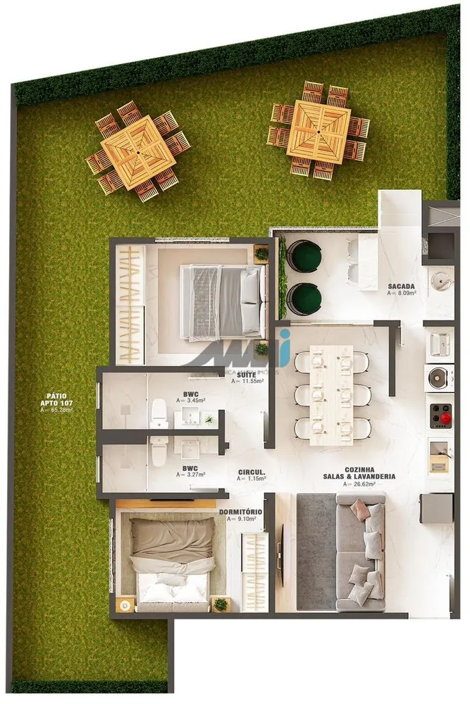 Apartamento, 2 quartos, 73 m² - Foto 8