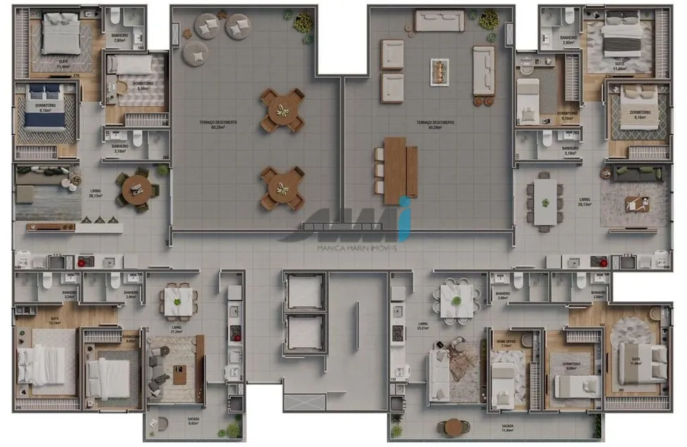 Apartamento, 2 quartos, 64 m² - Foto 8