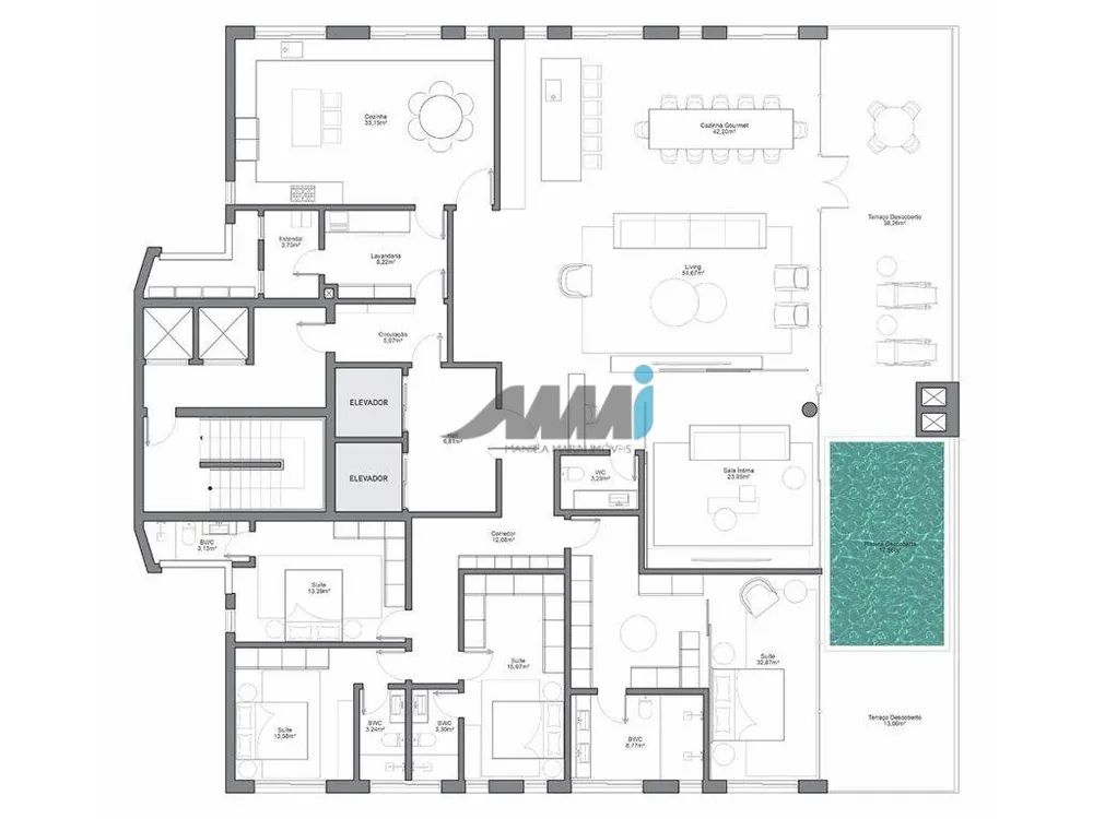 Apartamento, 4 quartos, 198 m² - Foto 8