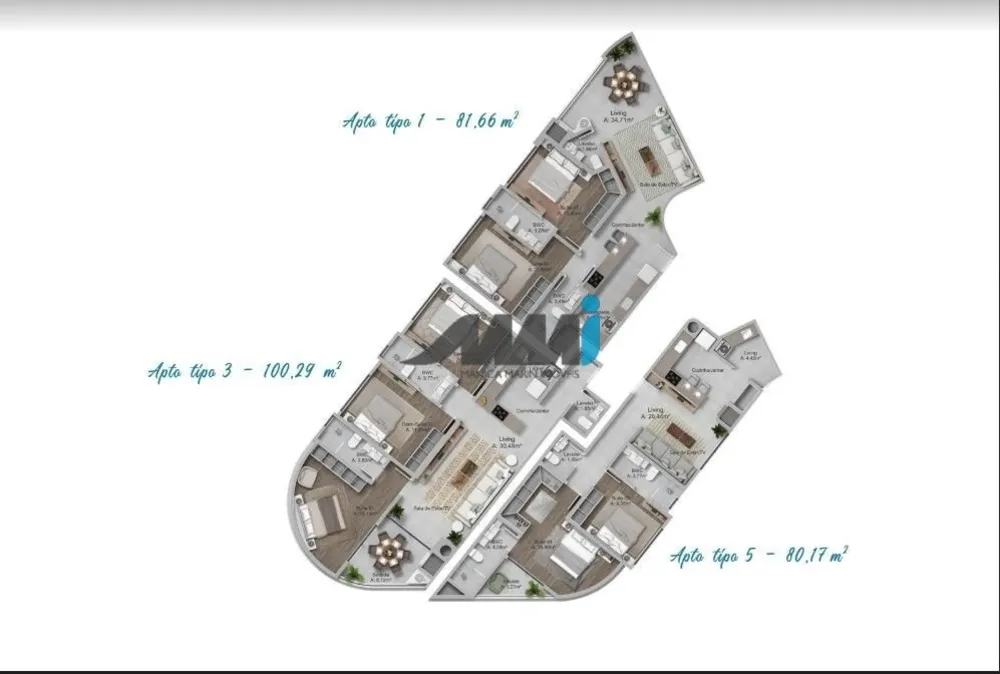 Apartamento, 3 quartos, 100 m² - Foto 12