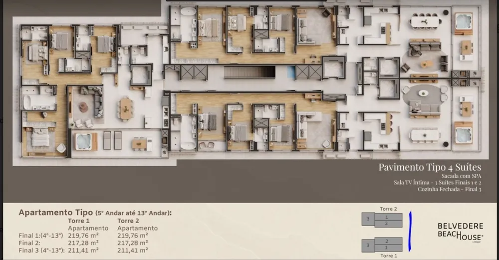 Apartamento, 4 quartos, 211 m² - Foto 16
