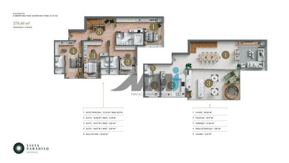 Apartamento, 3 quartos, 121 m² - Foto 1