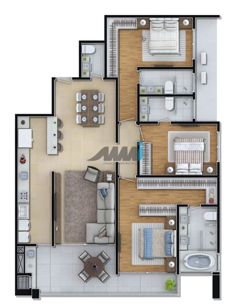 Apartamento, 3 quartos, 145 m² - Foto 25