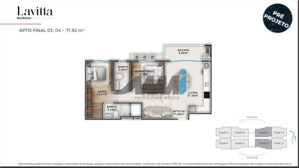 Apartamento, 3 quartos, 76 m² - Foto 13