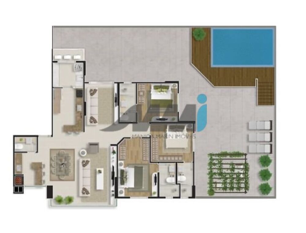 Apartamento, 4 quartos, 140 m² - Foto 2