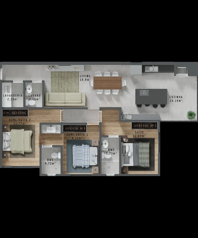 Apartamento, 3 quartos, 123 m² - Foto 9