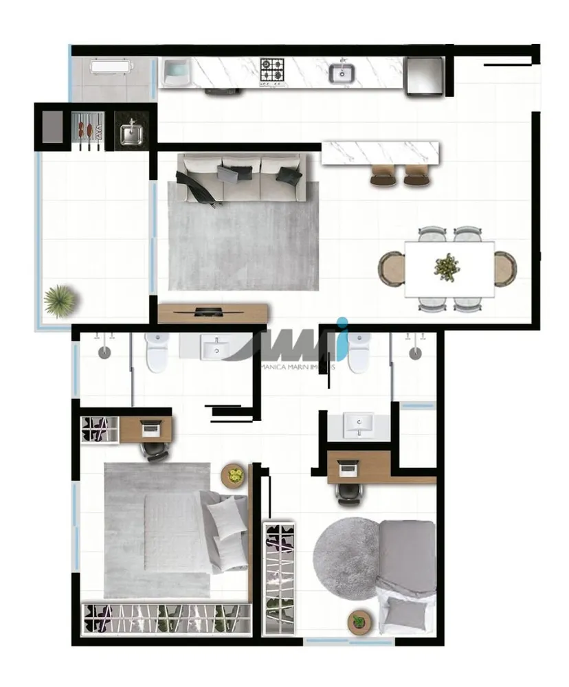 Apartamento, 2 quartos, 77 m² - Foto 15