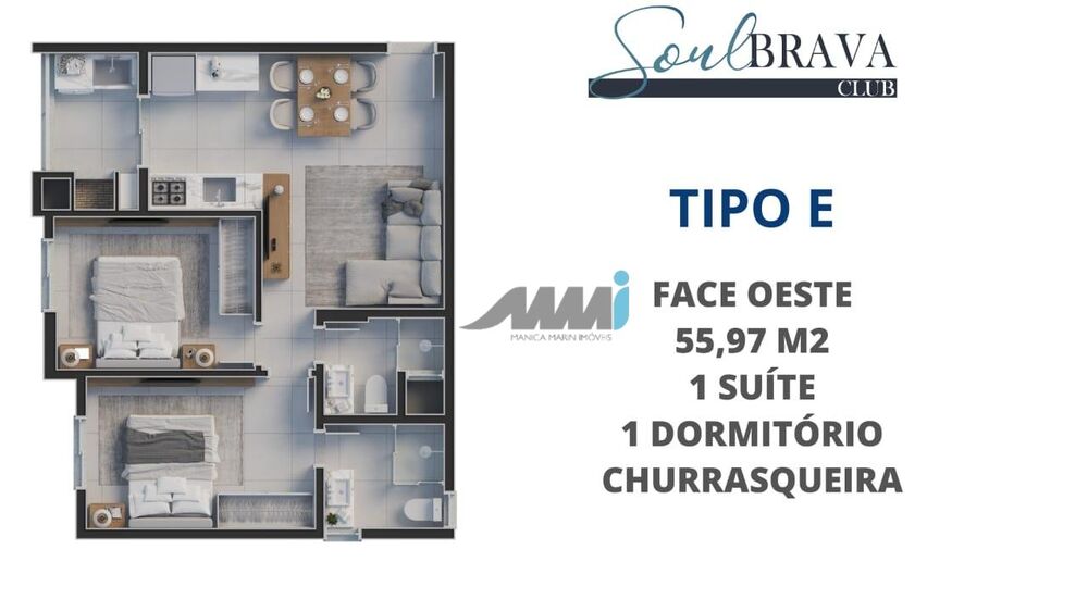 Apartamento, 2 quartos, 55 m² - Foto 12