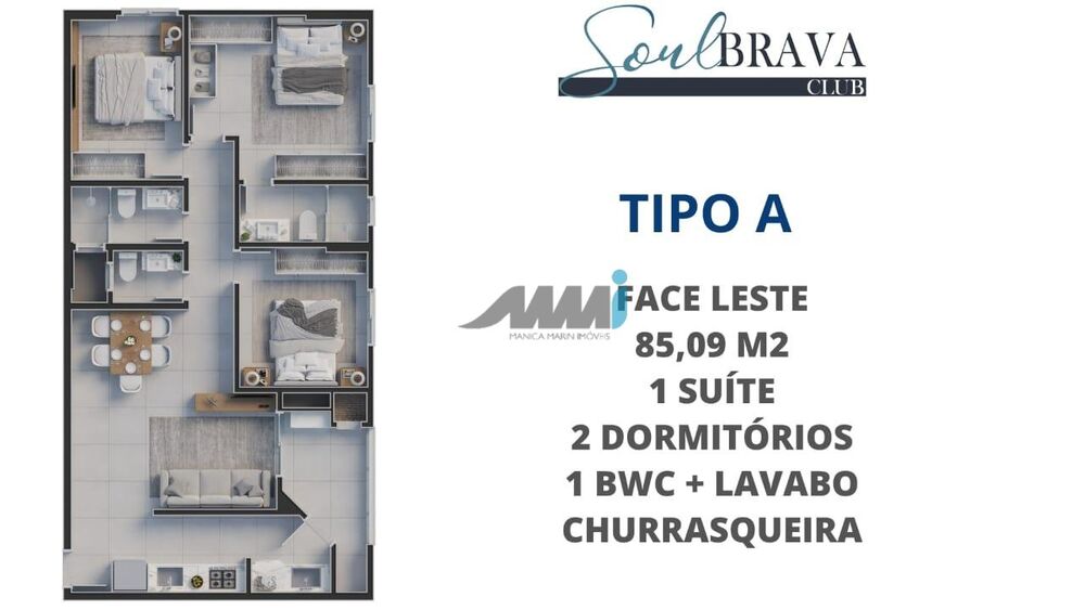 Apartamento, 2 quartos, 55 m² - Foto 10