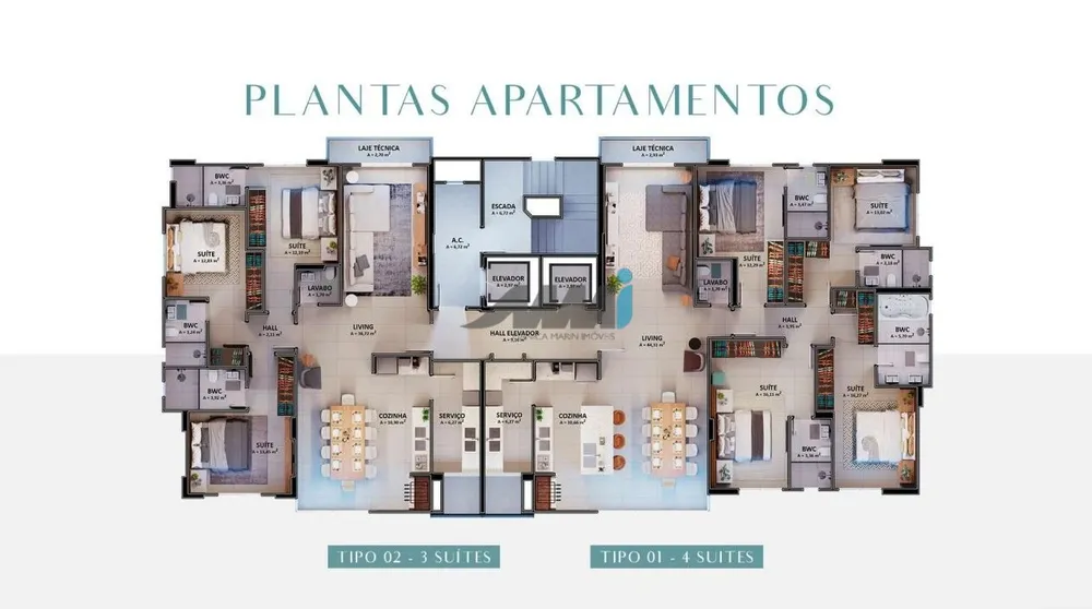 Apartamento, 4 quartos, 159 m² - Foto 14