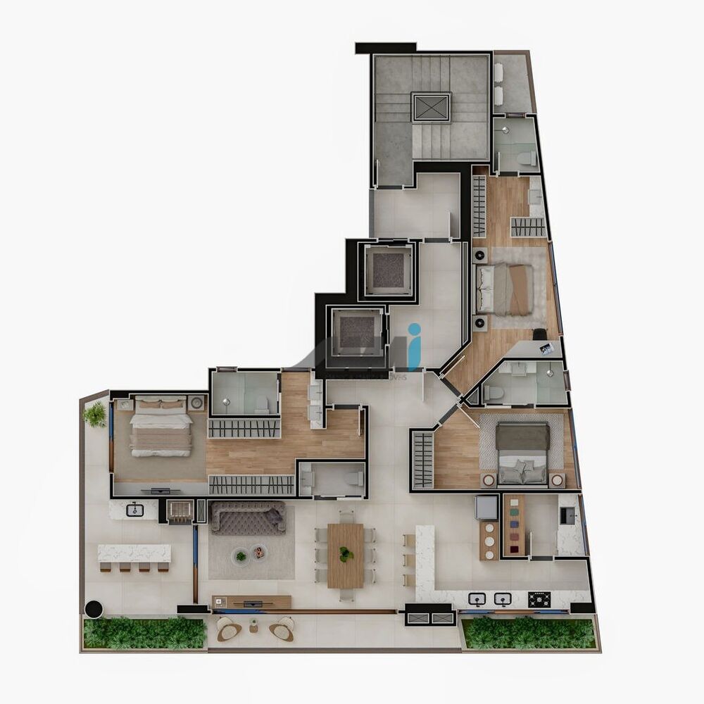 Apartamento, 3 quartos, 126 m² - Foto 8