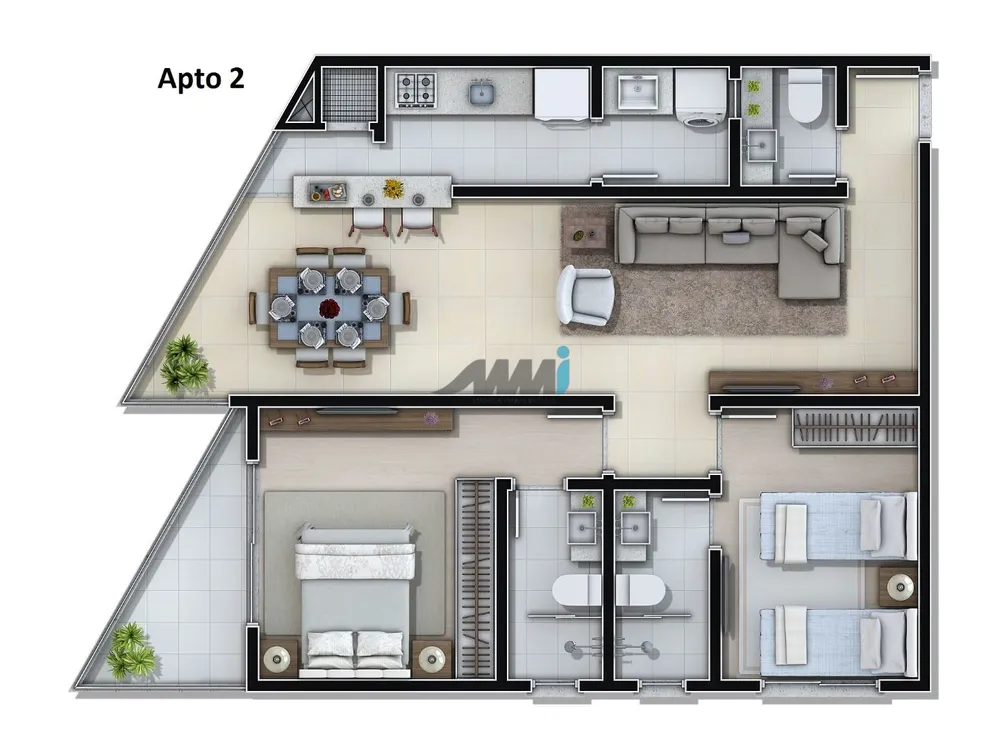 Apartamento, 2 quartos, 79 m² - Foto 10