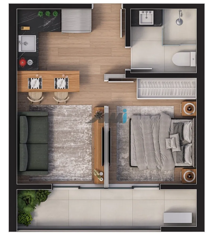 Loft, 50 m² - Foto 26