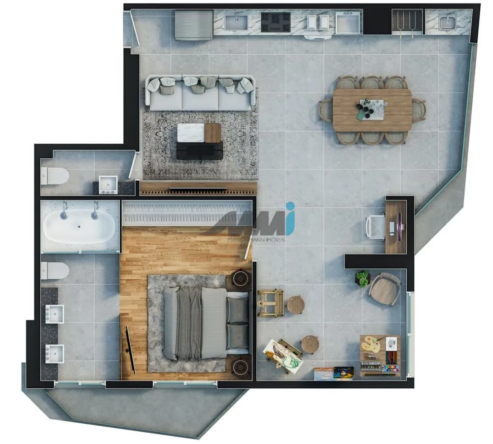 Loft, 40 m² - Foto 17