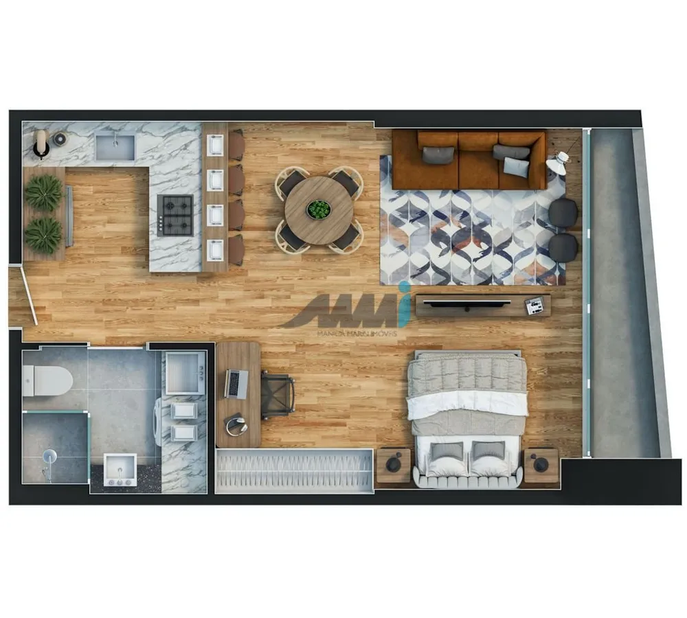 Loft, 40 m² - Foto 16