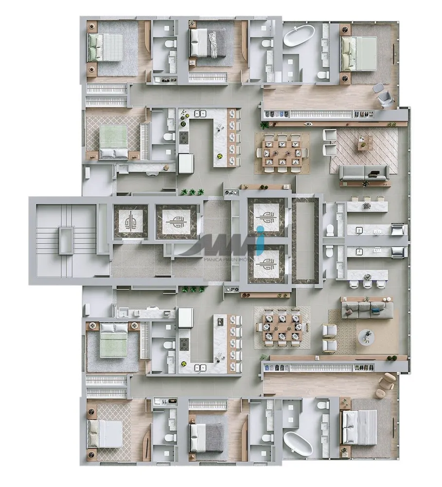Apartamento, 4 quartos, 288 m² - Foto 8