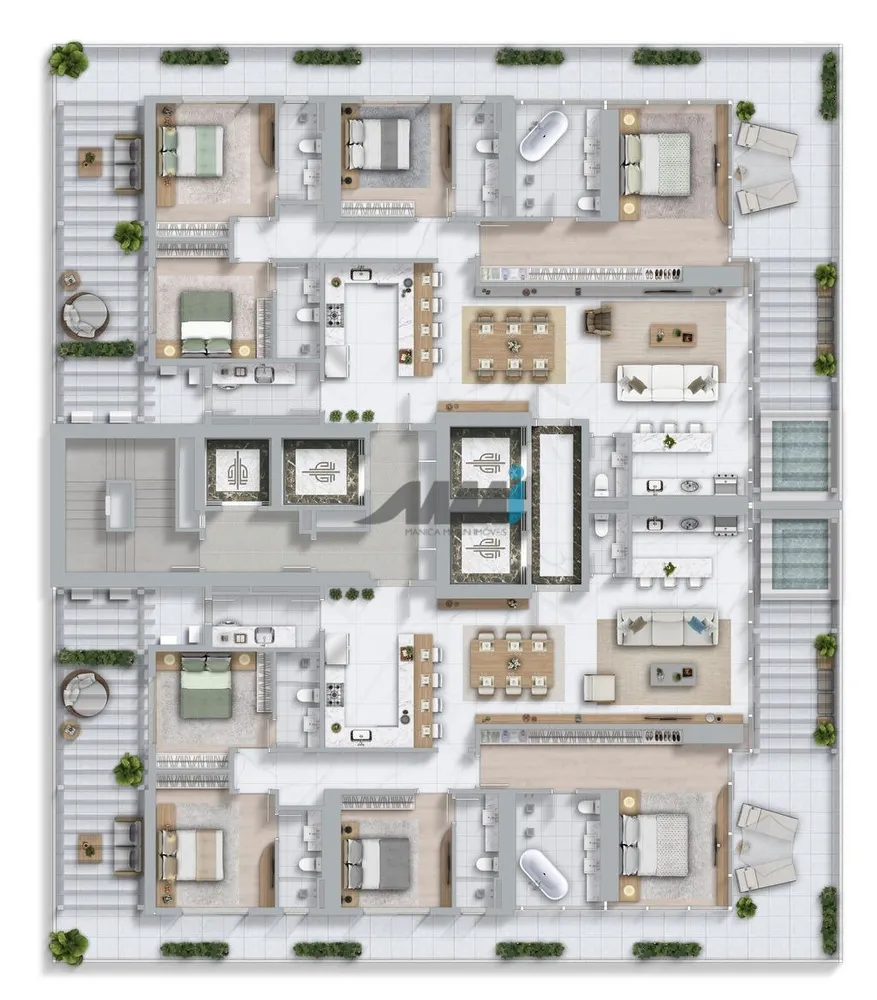 Apartamento, 4 quartos, 288 m² - Foto 11
