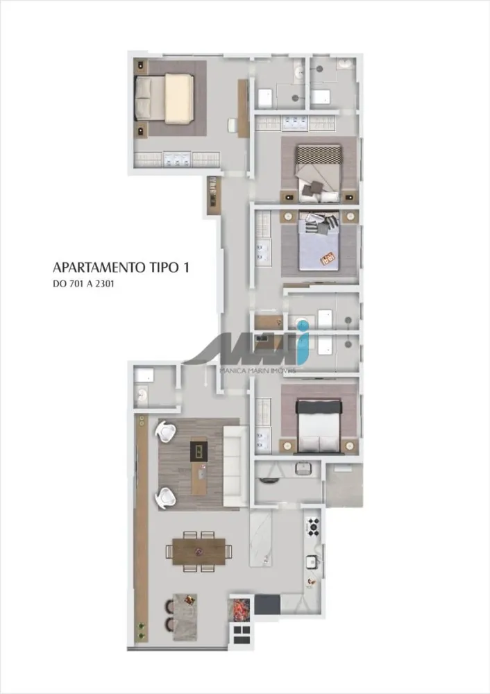 Apartamento, 4 quartos, 136 m² - Foto 13