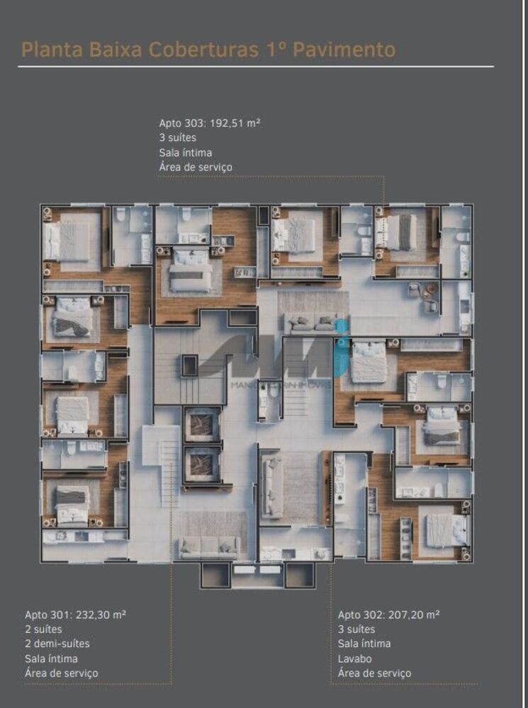 Apartamento, 3 quartos, 179 m² - Foto 7
