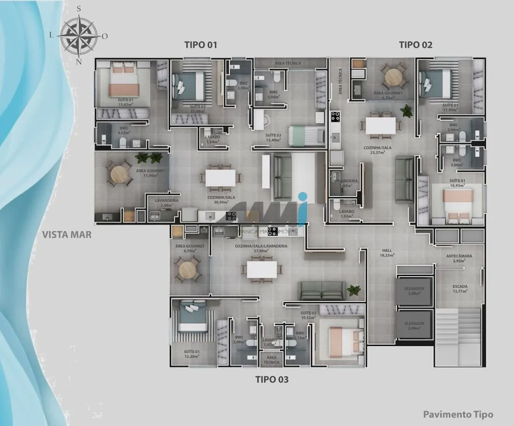 Apartamento, 3 quartos, 110 m² - Foto 10