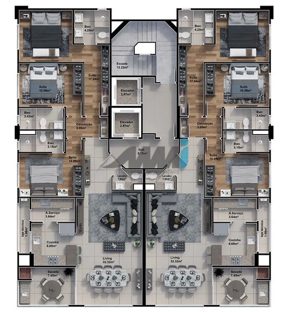 Apartamento, 3 quartos, 120 m² - Foto 15