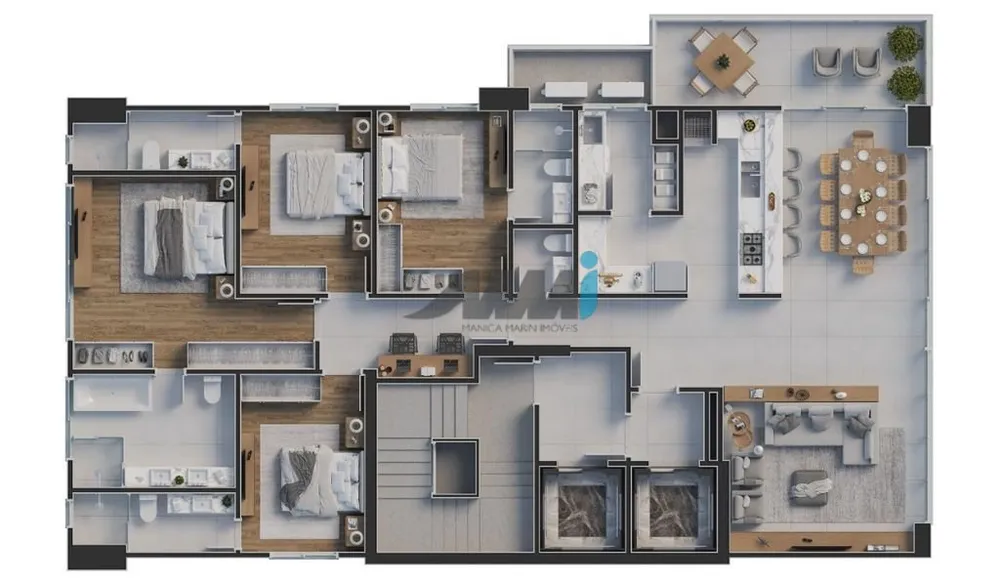Apartamento, 4 quartos, 178 m² - Foto 15