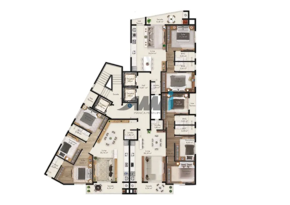 Apartamento, 2 quartos, 76 m² - Foto 16