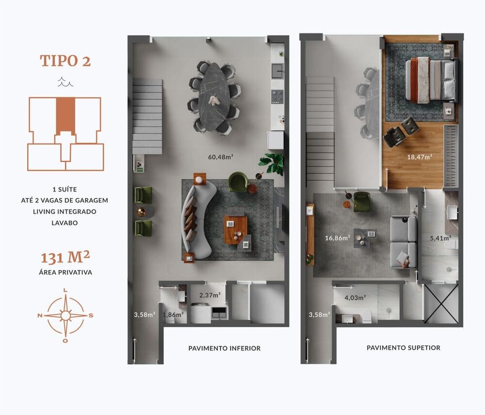 Apartamento, 1 quarto, 75 m² - Foto 15