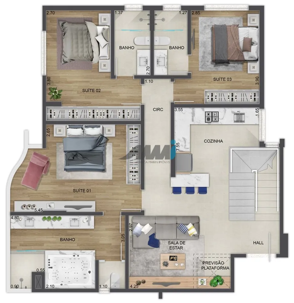 Apartamento, 4 quartos, 145 m² - Foto 20