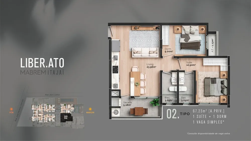Apartamento, 2 quartos, 67 m² - Foto 17