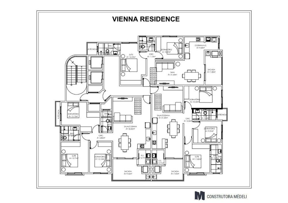 Apartamento à venda com 3 quartos, 106m² - Foto 10