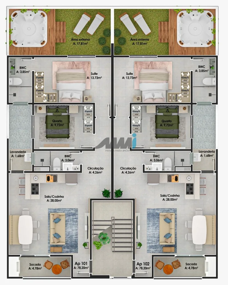 Apartamento, 2 quartos, 78 m² - Foto 5
