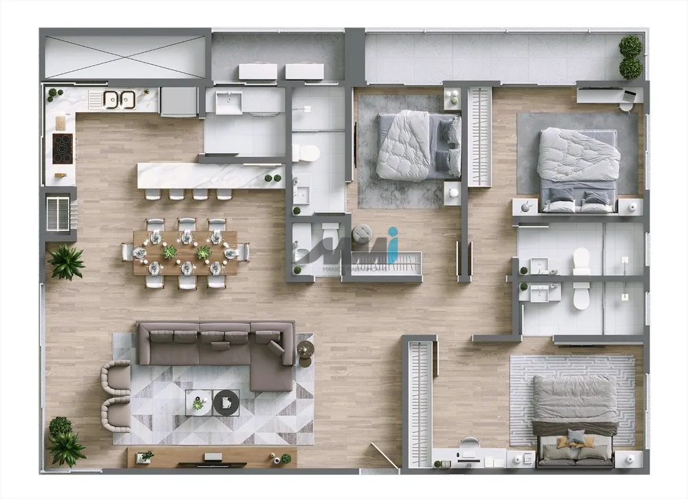 Apartamento, 3 quartos, 141 m² - Foto 15