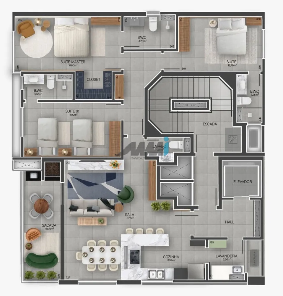 Apartamento, 3 quartos, 140 m² - Foto 15