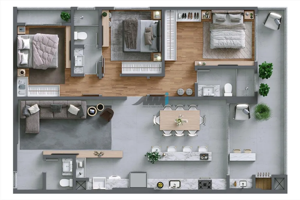 Cobertura, 4 quartos, 238 m² - Foto 13