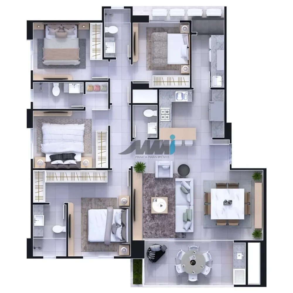 Apartamento, 4 quartos, 133 m² - Foto 15