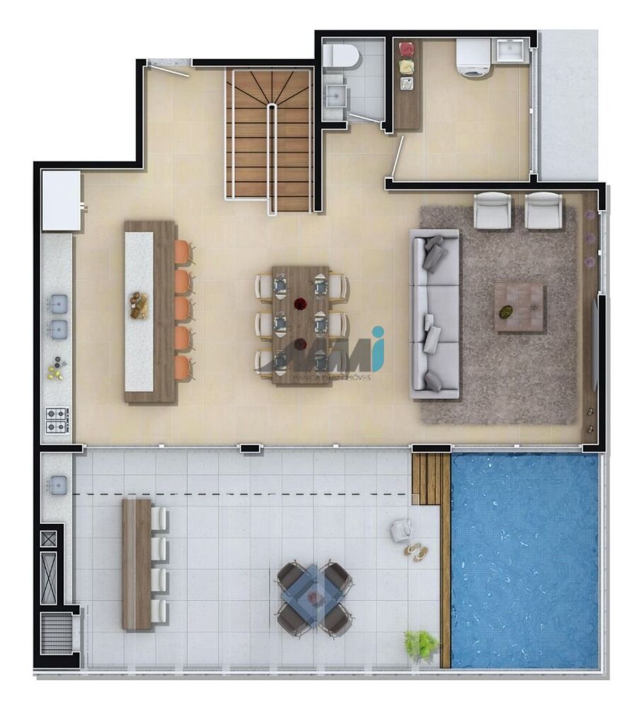 Apartamento à venda com 4 quartos, 235m² - Foto 3