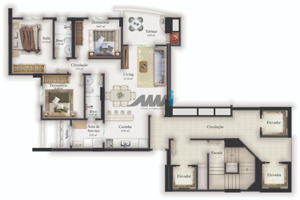 Apartamento, 3 quartos, 123 m² - Foto 15