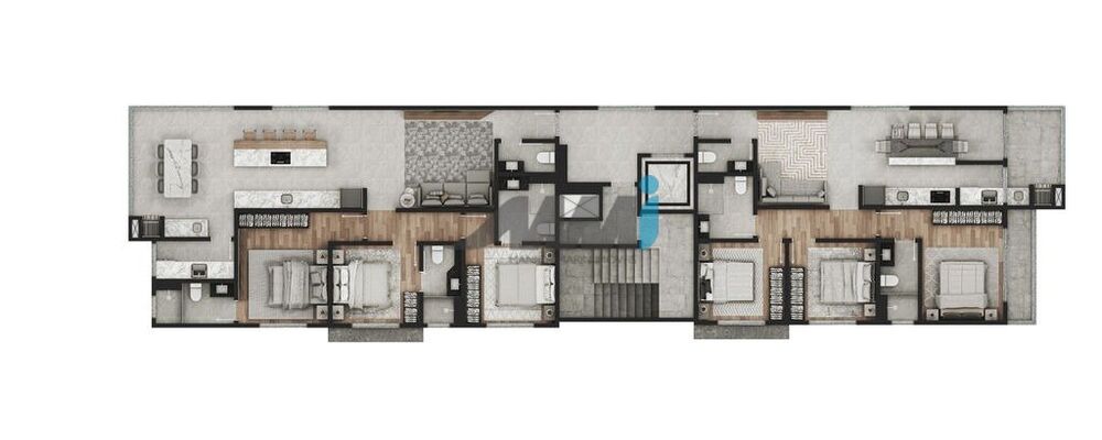 Apartamento, 3 quartos, 93 m² - Foto 2