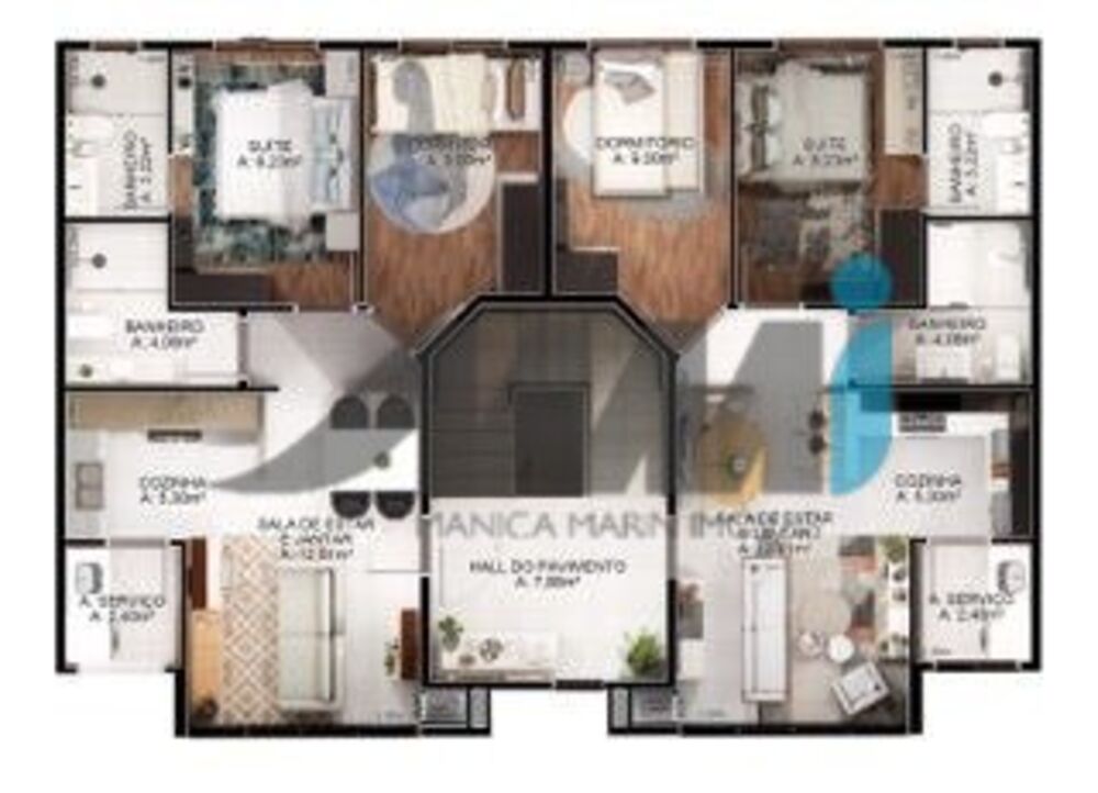 Apartamento, 2 quartos, 65 m² - Foto 8