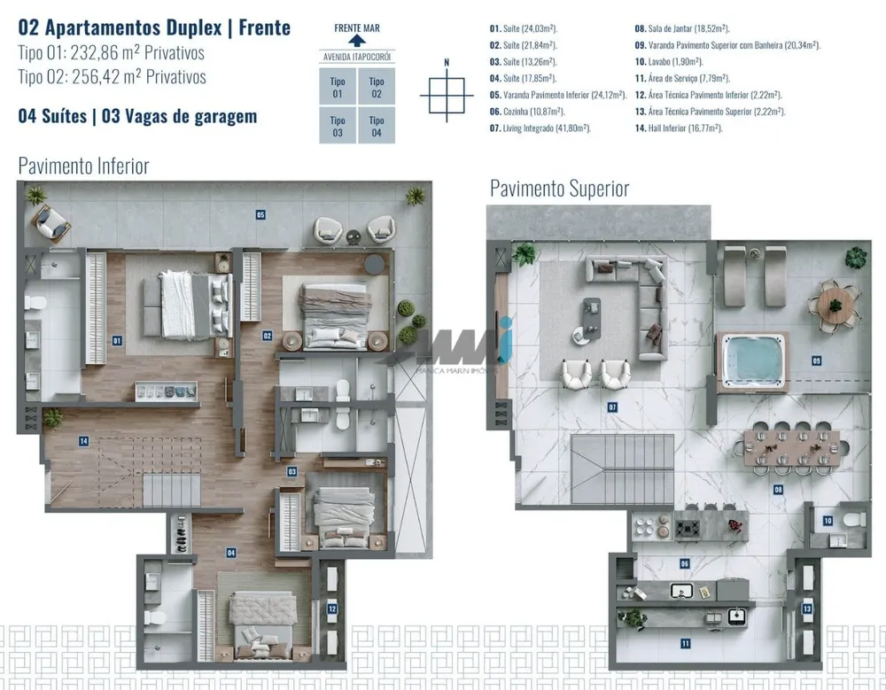 Cobertura, 4 quartos, 301 m² - Foto 9